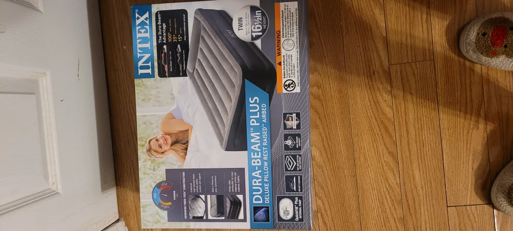 Intex Dura-Beam Plus Pillow Rest Raised Air Mattress thumbnail