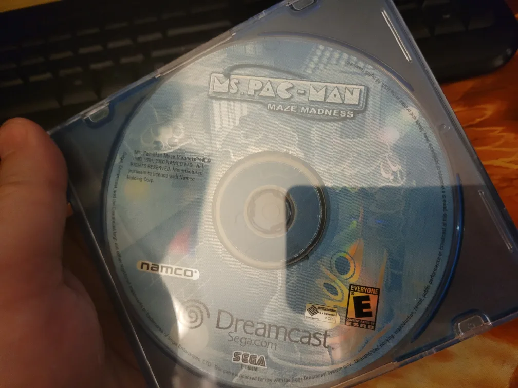 Ms. Pac-Man Maze Madness - Sega Dreamcast Game thumbnail