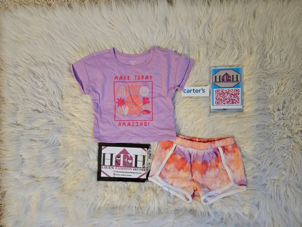 Carter's 18M T-Shirt & Shorts Set thumbnail
