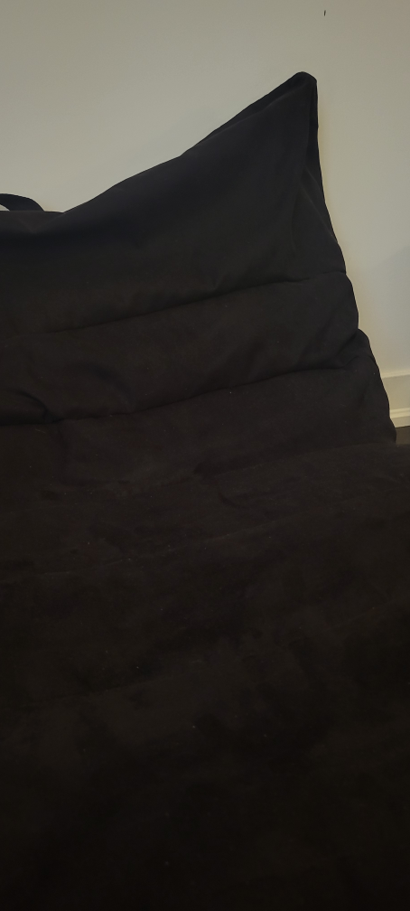 Big Joe Roma Black Bean Bag Lounge - photo 4