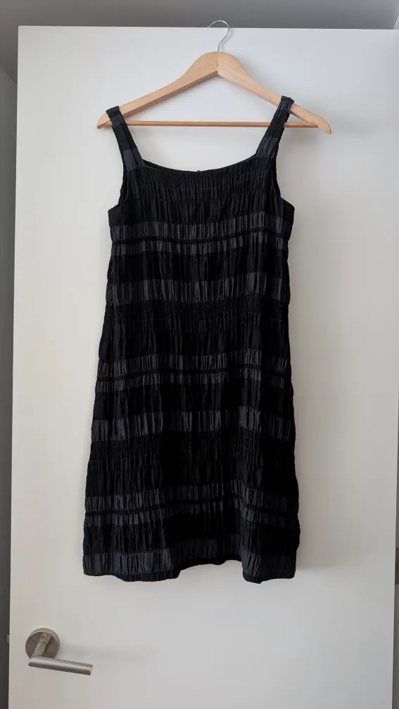 Black Striped Dress thumbnail