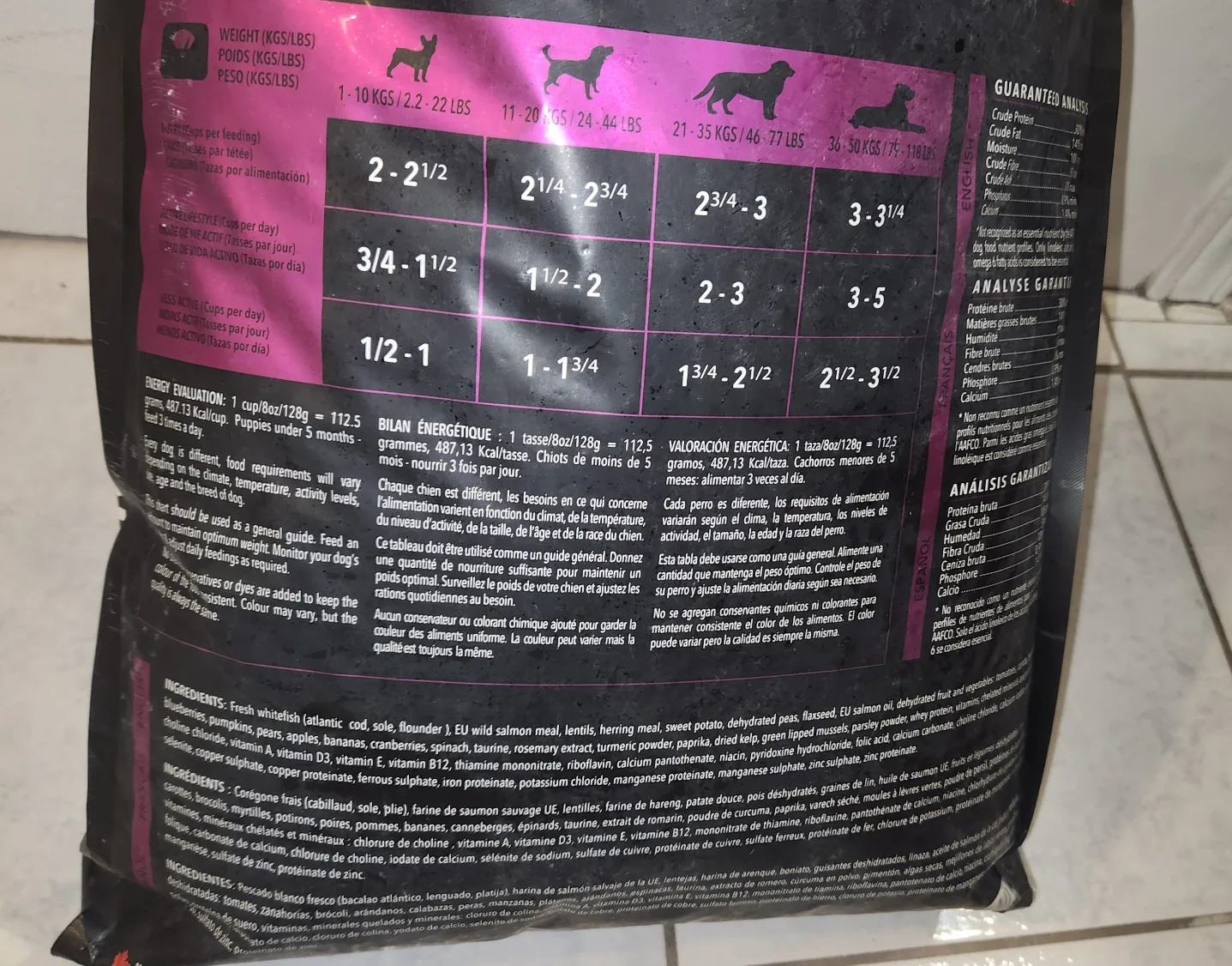 Harlow Blend Fish Fusion Dog Food 9.07kg image indicator(3)