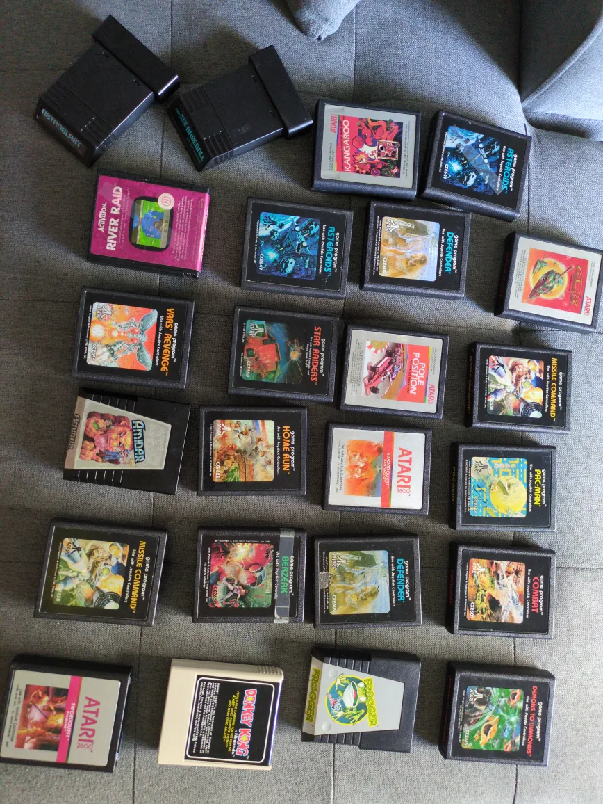 Atari 2600 Game Cartridge Lot - 10$ each thumbnail