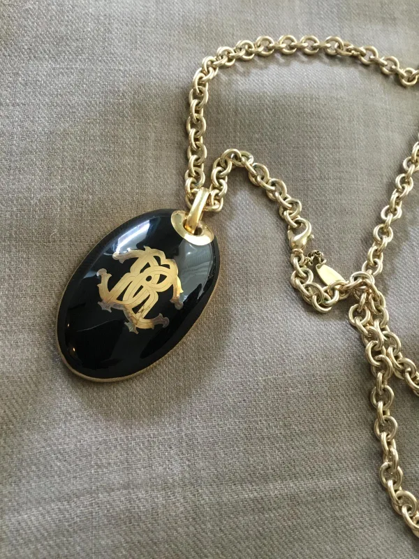 Roberto Cavalli Gold Chain Necklace image indicator(3)