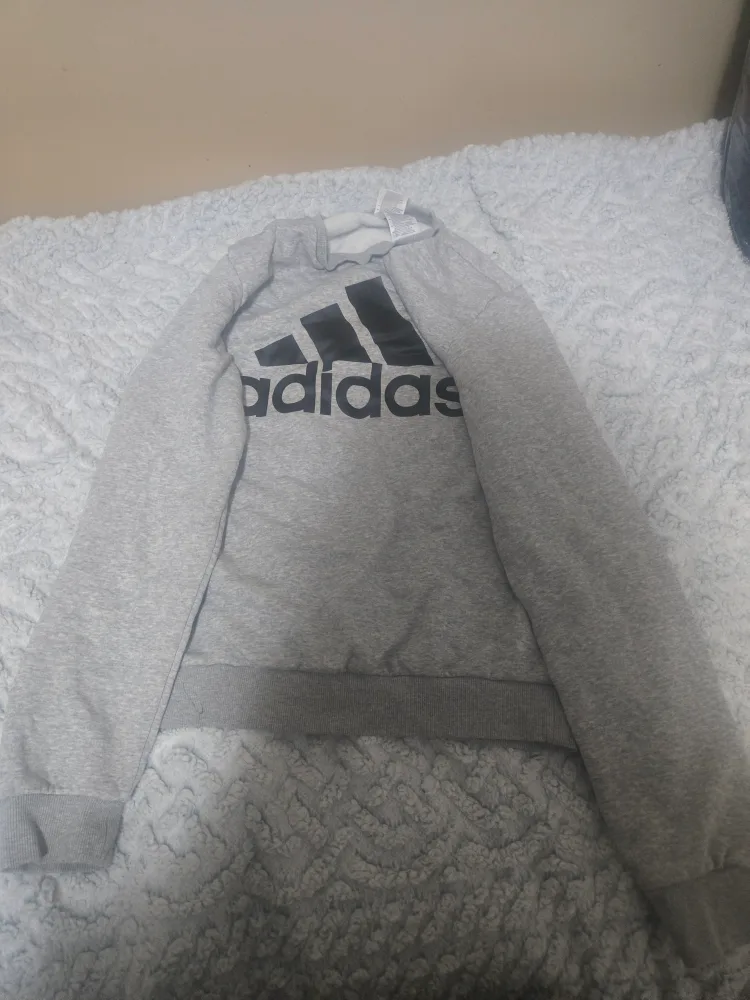 Adidas Grey Hoodie thumbnail
