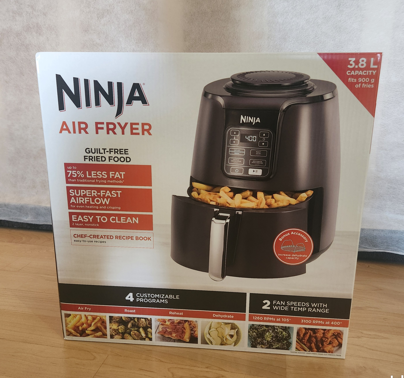 New Ninja Air Fryer - 3.8 L Capacity