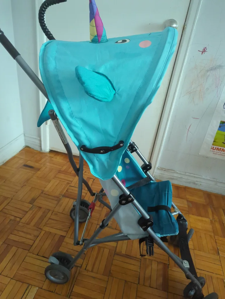 Unicorn/Narwhal Lightweight Stroller thumbnail