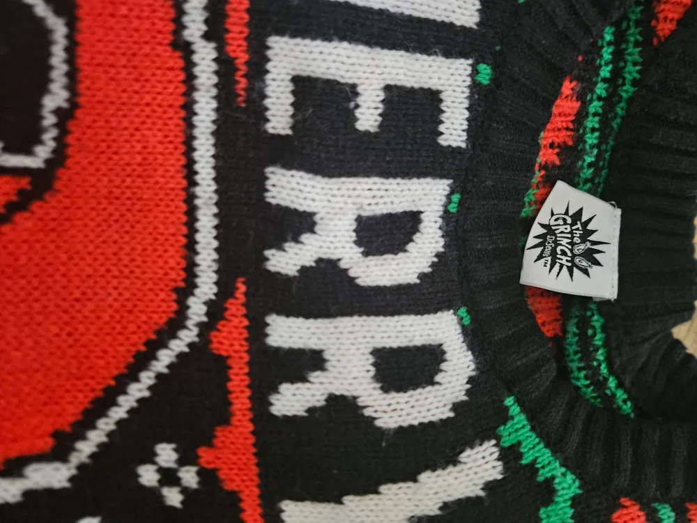 Grinch Design XL/TG Ugly Christmas Sweater image indicator(4)