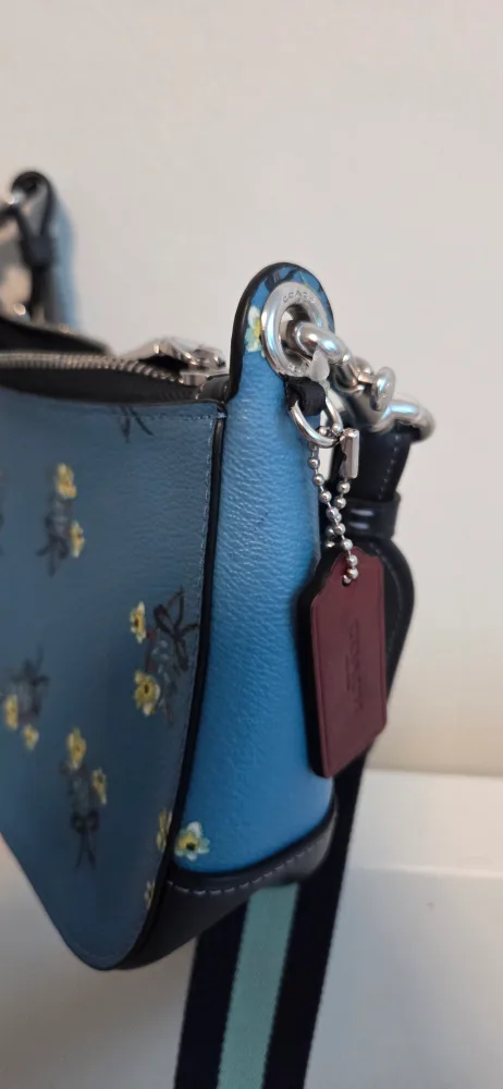 Coach Floral Print Shoulder Bag image indicator(2)