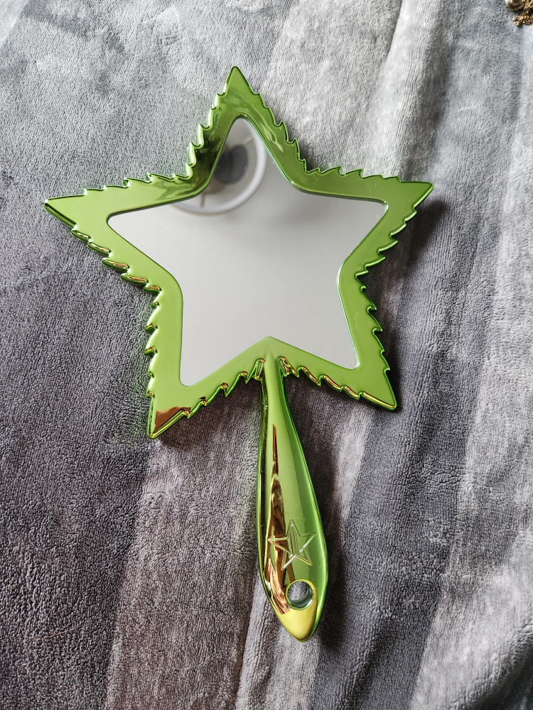 Jeffree Star Weed Leaf Hand Mirror Green - photo 2
