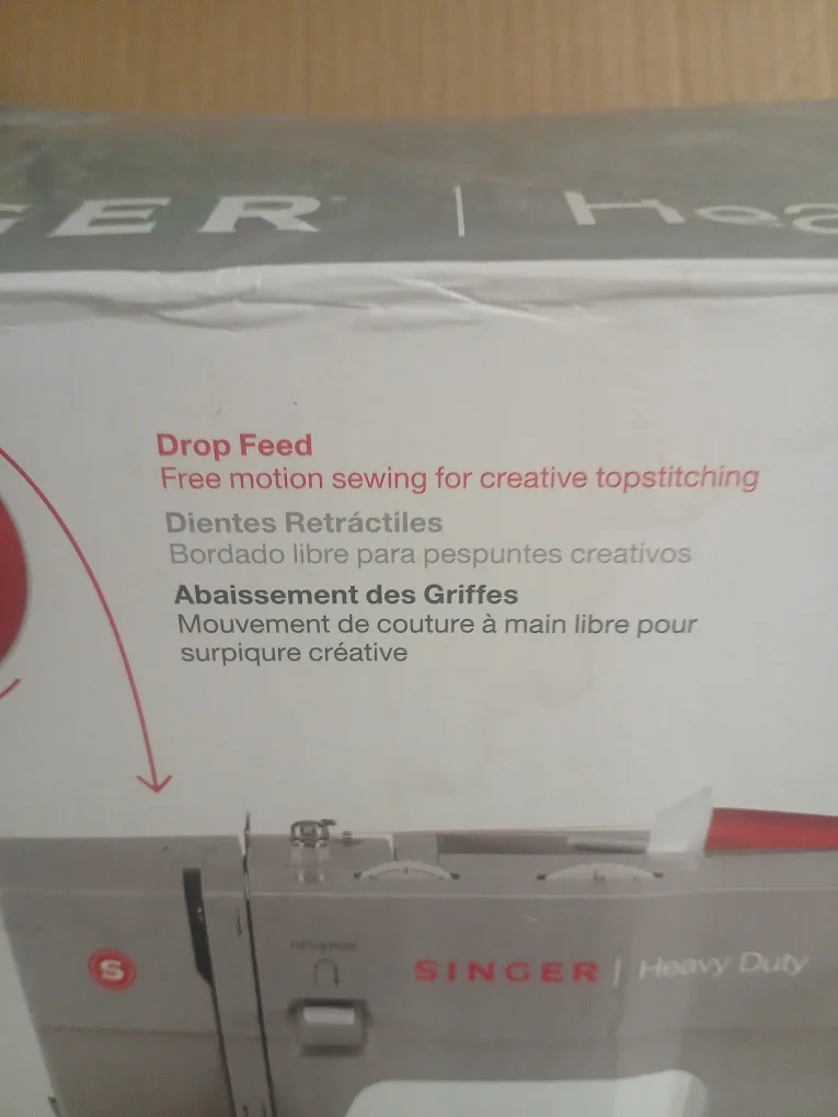 Singer Heavy Duty Sewing Machine in the box image indicator(5)