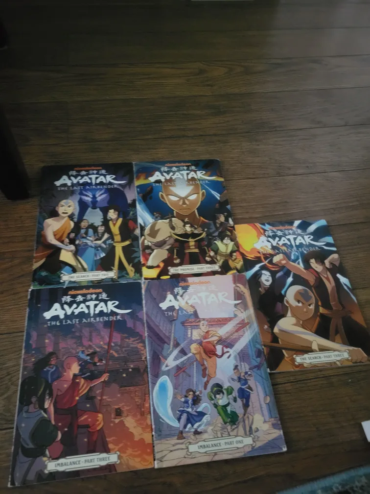 Avatar: The Last Airbender Comic Books thumbnail