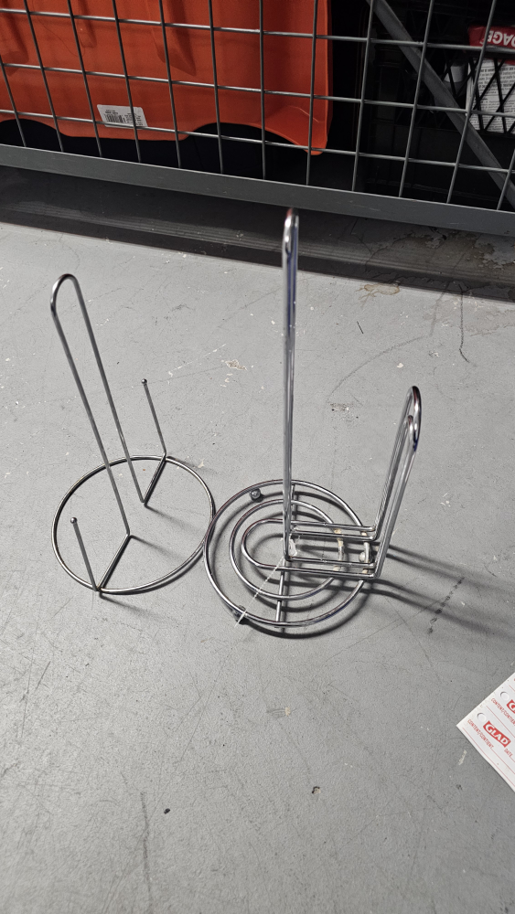 Two Metal Paper Towel Holders - photo 2