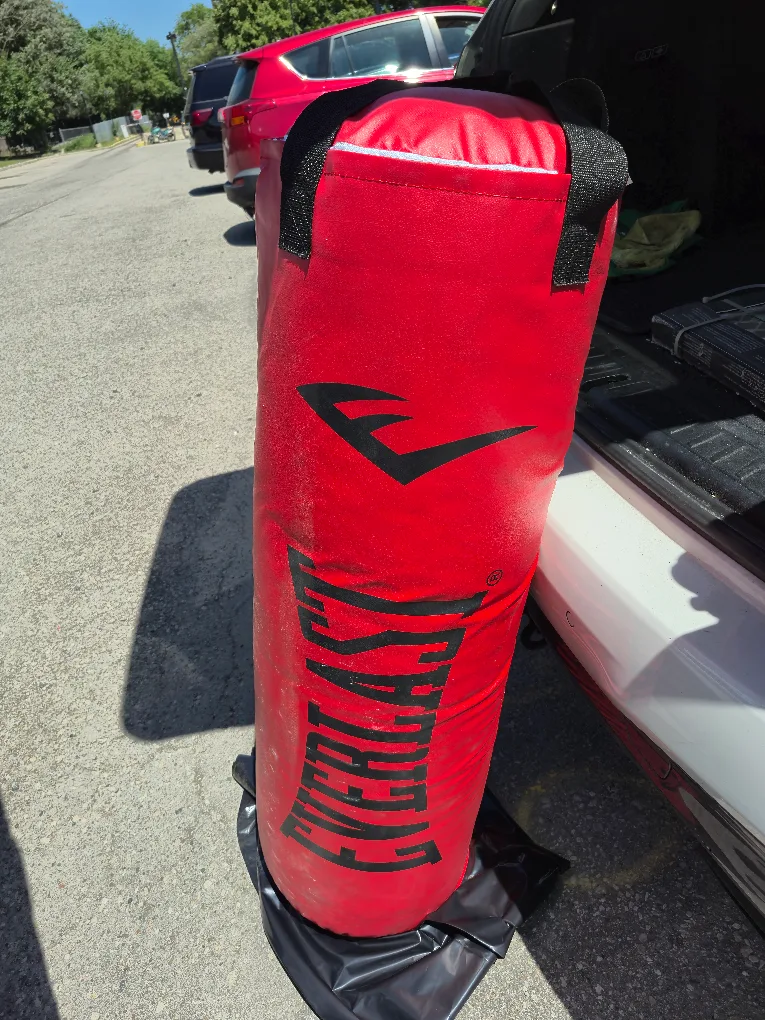 Everlast Red Oversized Punching Bag thumbnail