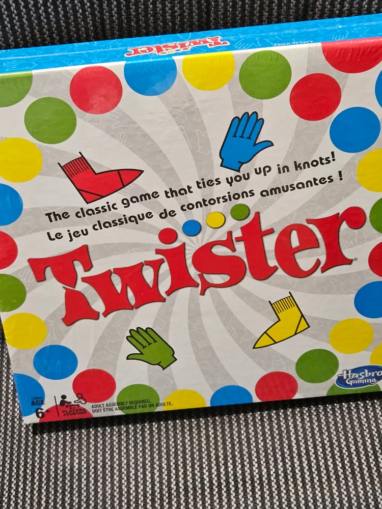 BNIB) Twister Game - Classic Fun for All Ages! thumbnail