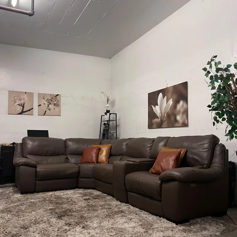 5 piece power reclining  modular sofa couch. Delivery available thumbnail