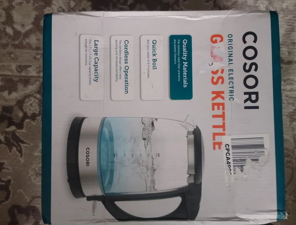 NEW Cosori electric kettle thumbnail
