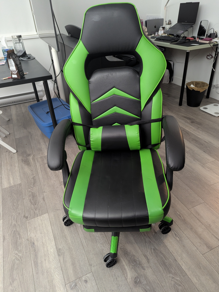 Green & Black Gaming Chair