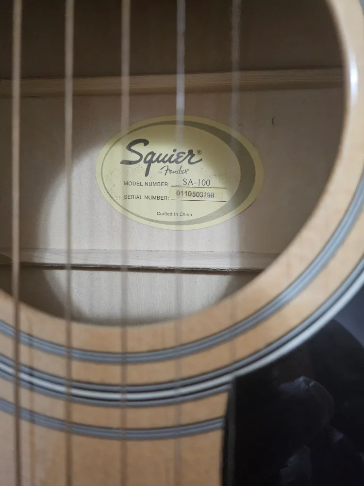 Squier by Fender SA-100 Acoustic Guitar image indicator(4)
