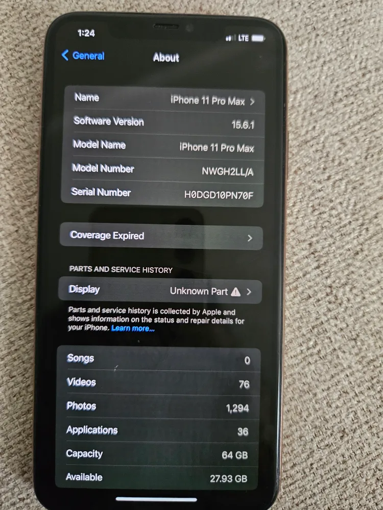 iPhone 11 Pro Max - Gold image indicator(6)