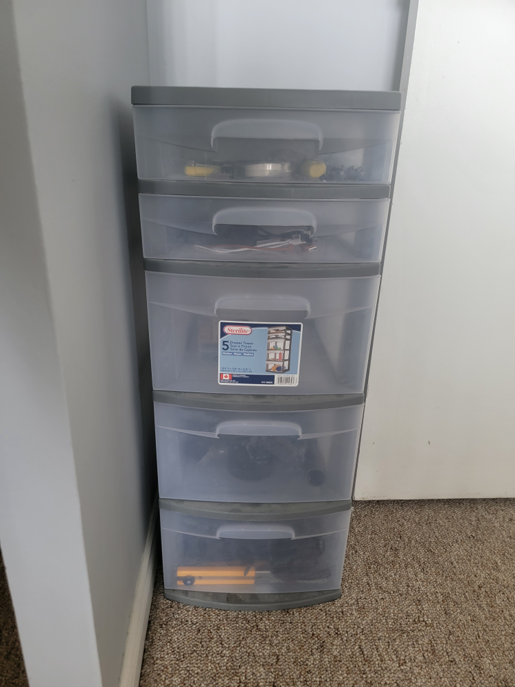 Sterilite 5-Drawer Tower