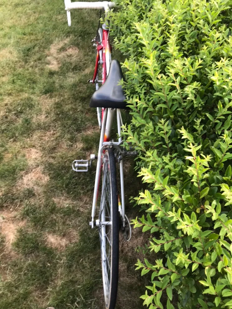 Old racing 10 speed bike  Peugeot thumbnail