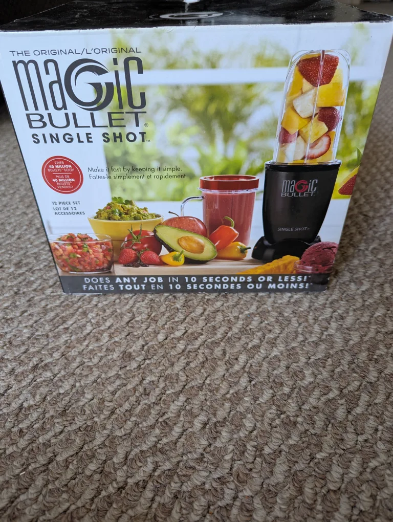 Magic Bullet Single Shot 12-Piece Set  CASH ONLY AS IS thumbnail