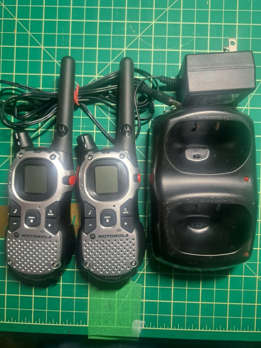 Motorola Two-Way Radios with Charger thumbnail