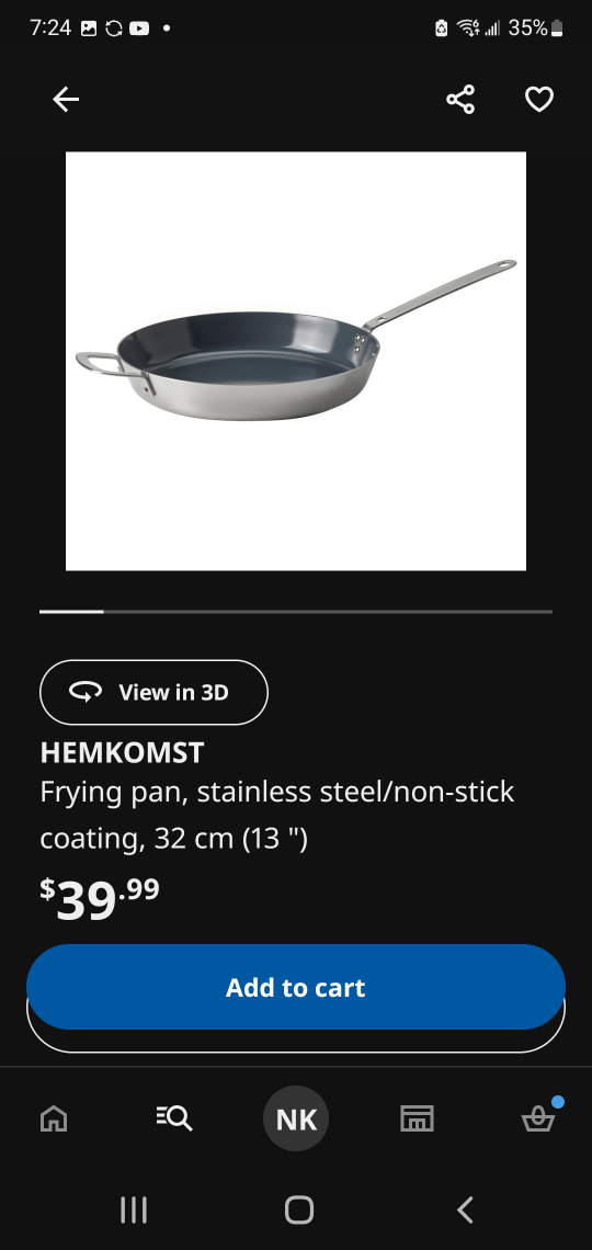 IKEA Hemkomst Frying Pan - 13 inch - photo 5