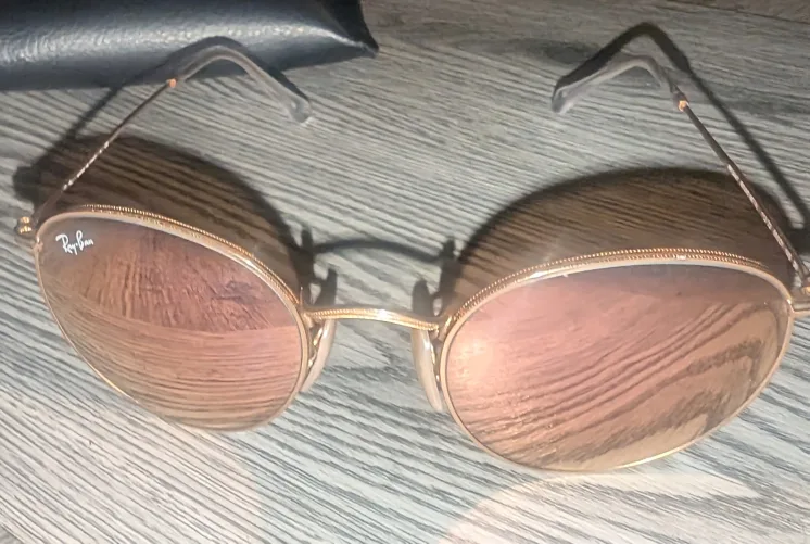 🕶️Ray-Ban RB3447 Round Flash Lenses Sunglasses🕶️ image indicator(2)