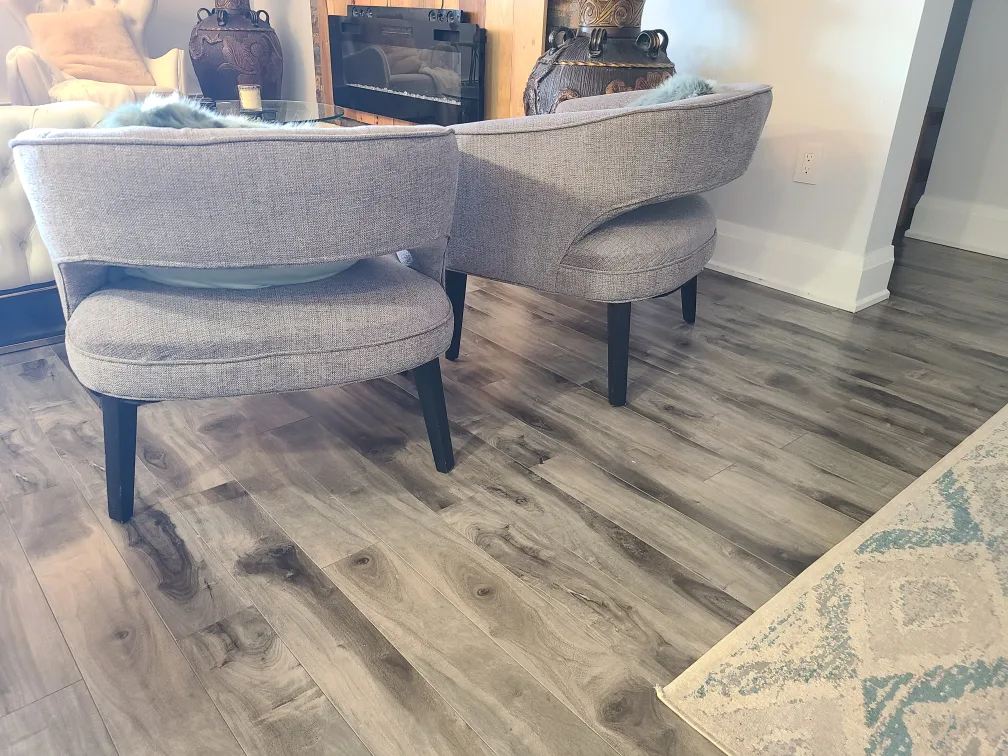 🇨🇦 Set of 2 Structube Grey Accent chairs image indicator(6)