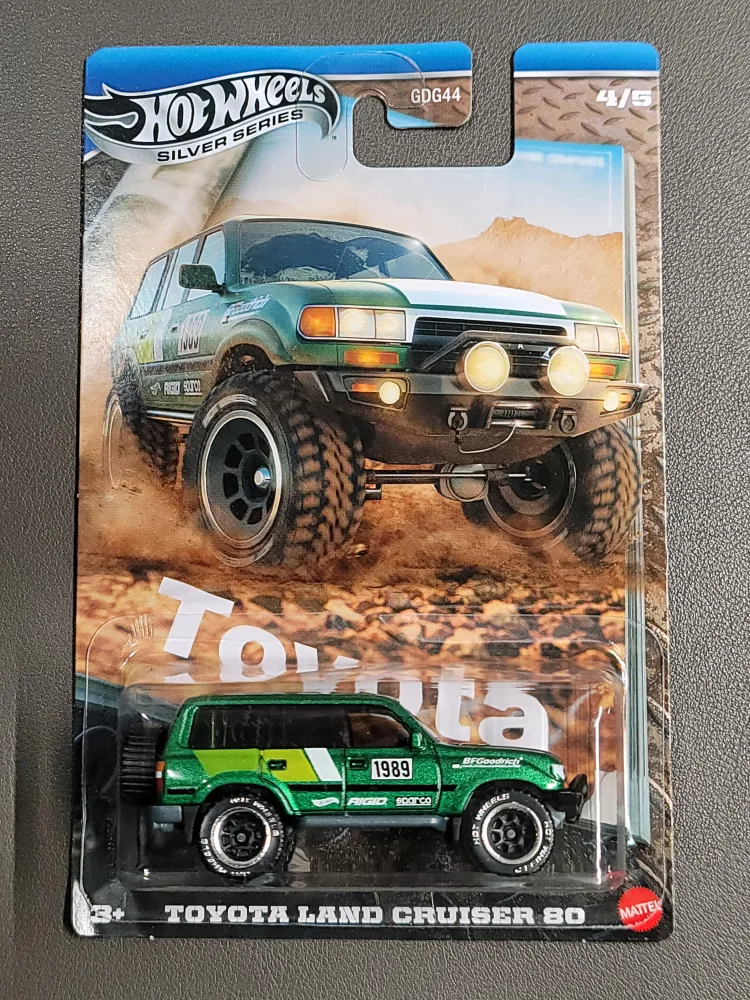Hot Wheels Toyota Land Cruiser 80 - Silver Series thumbnail
