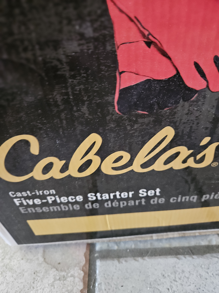 New Cabela's Cast-Iron Five-Piece Starter Set - photo 3