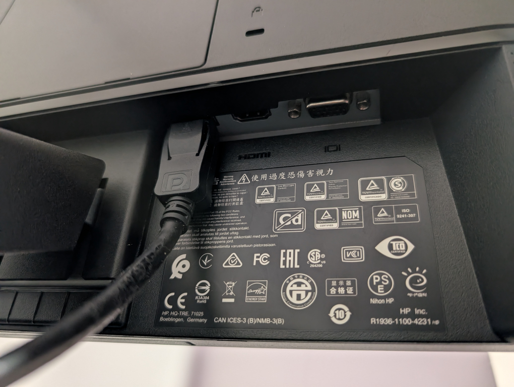 HP P22va G4 FHD Monitor - photo 4