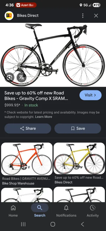 Gravity Comp Sram same bike 999.95$ thumbnail