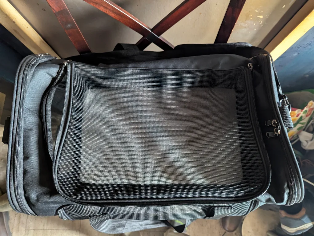 two new pet carriers thumbnail