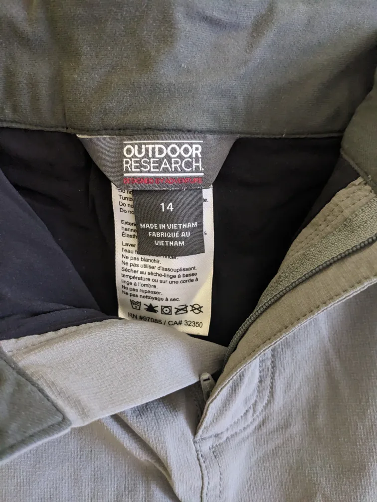 Outdoor Research Skort - Size 14 image indicator(2)