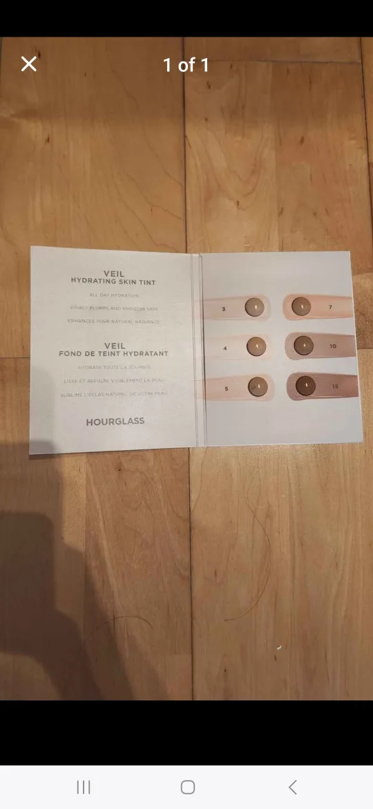 Hourglass VEIL Hydrating Skin Tint Foundation Sample thumbnail