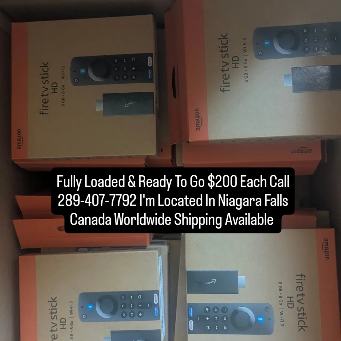 Fully Loaded Fire Sticks For Sale $200 Each 289-407-7792 thumbnail