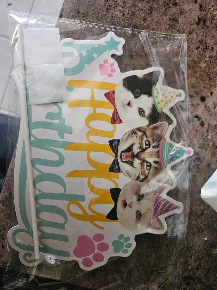 Cat Birthday Party Decorations thumbnail