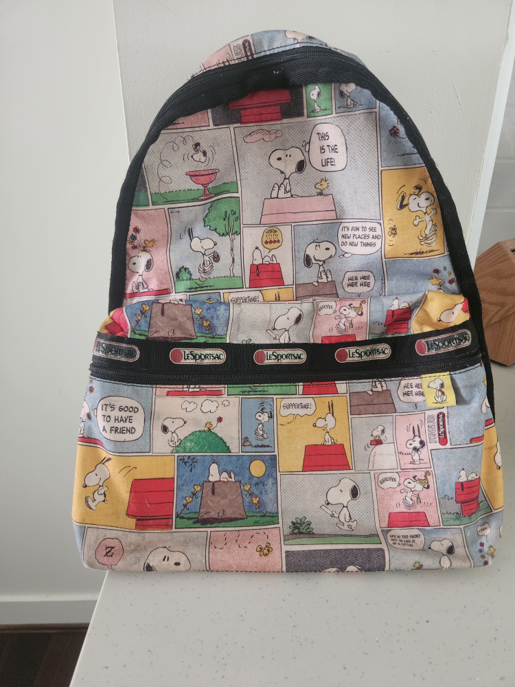LeSportsac Snoopy Comic Backpack