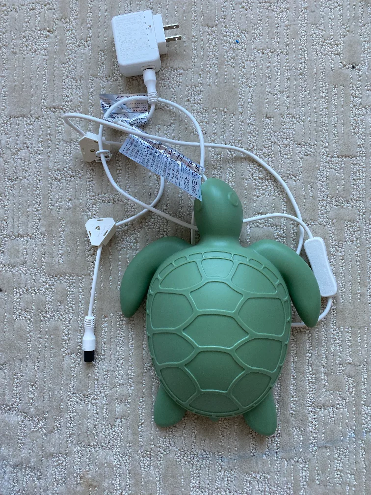 Ikea Turtle Night Light - Green thumbnail