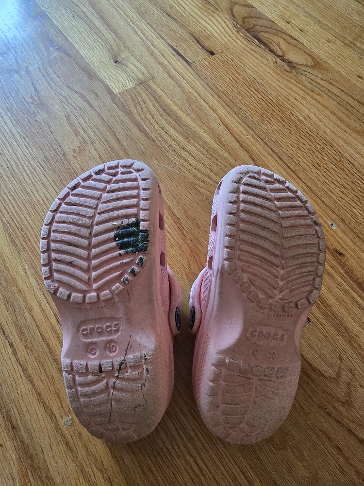 Crocs Clogs, Size C10, Pink - photo 2