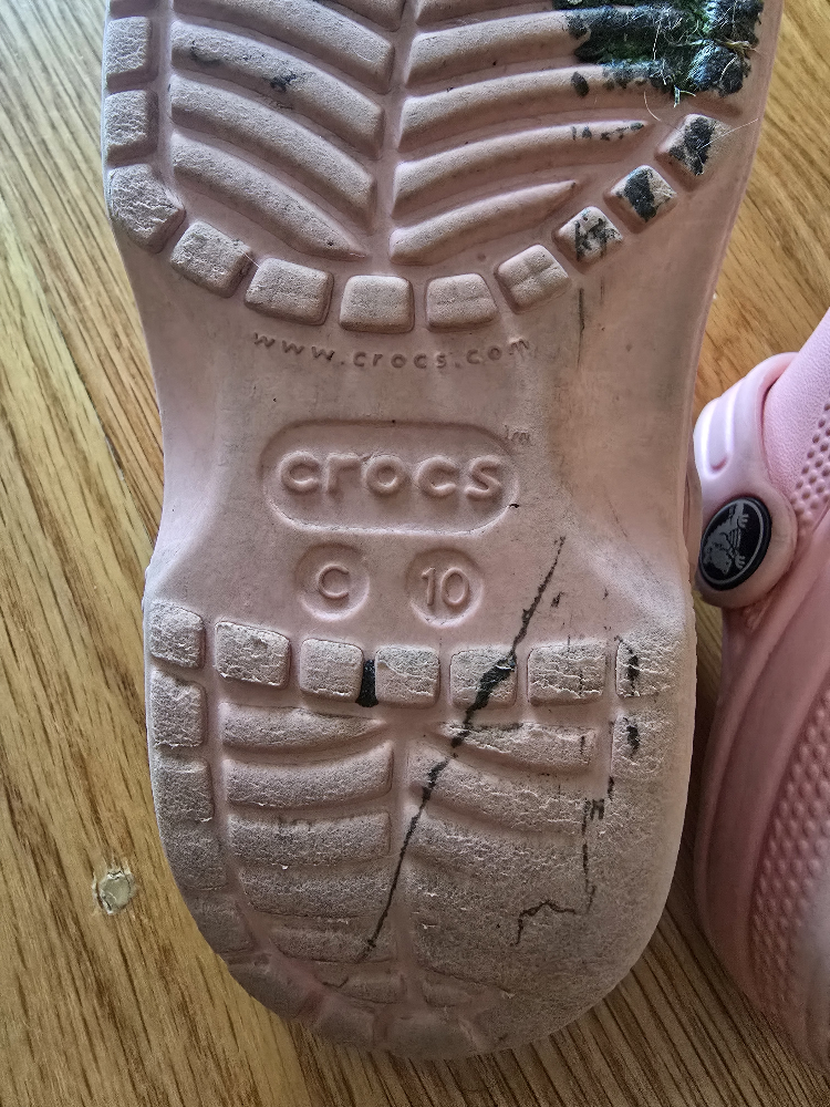 Crocs Clogs, Size C10, Pink - photo 3