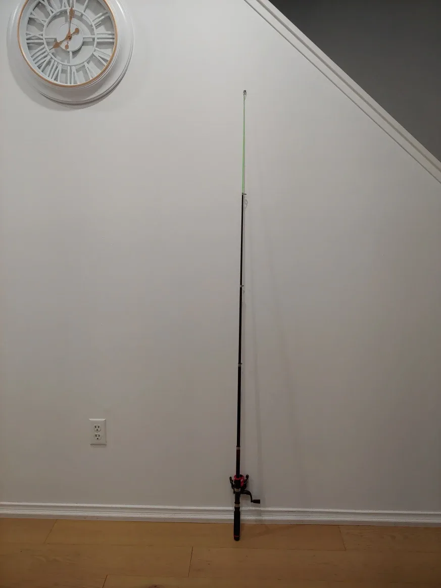 Fishing Rod Reel Baits Lures Combo, NEW, Strong Glass Steel image indicator(6)