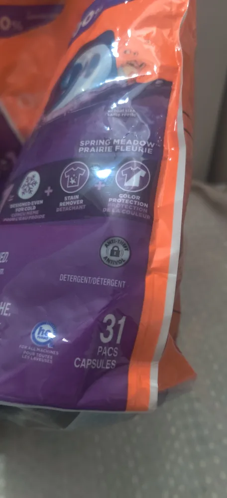 Tide Pods 3-in-1 Spring Meadow 31 pacs x 2 image indicator(3)