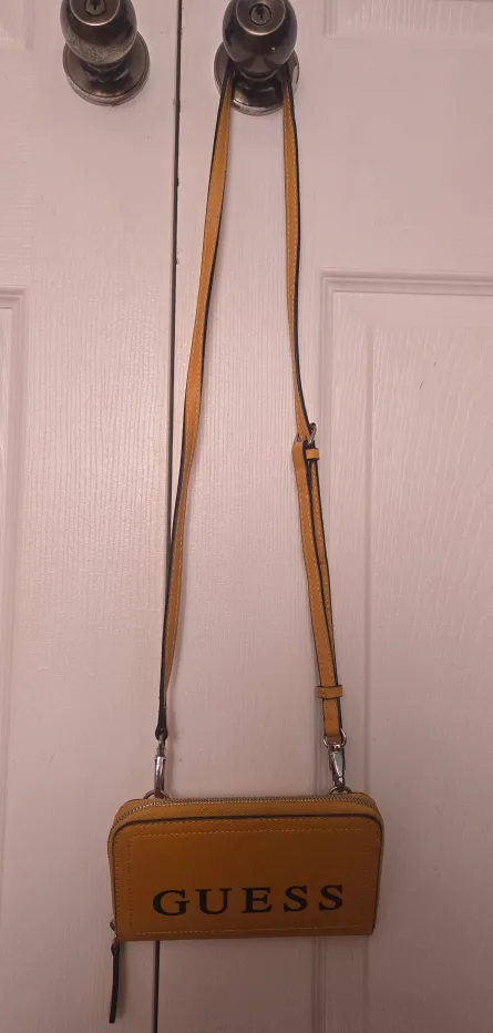 Guess Yellow small Crossbody Bag thumbnail