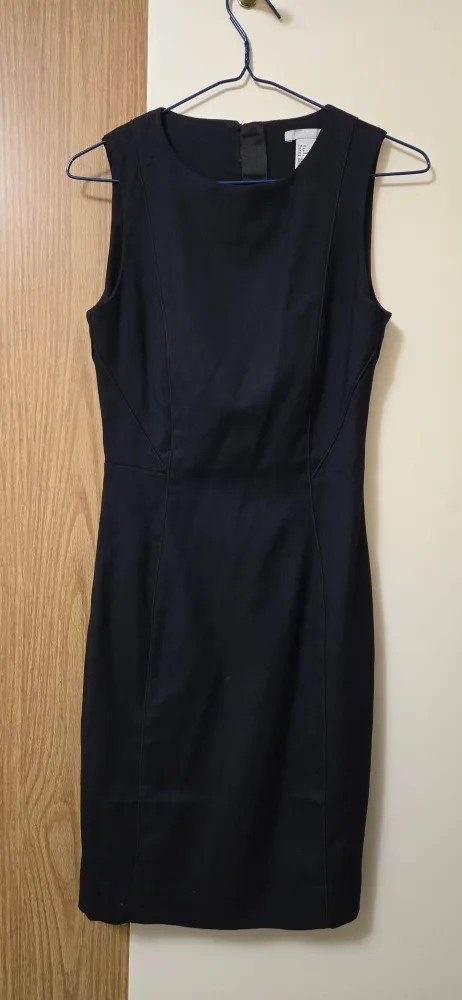 H&M Navy Sleeveless Dress thumbnail