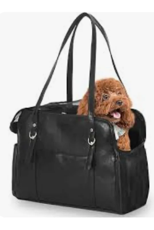 MONANLLER Black Pet Carrier Tote - New in Box! thumbnail