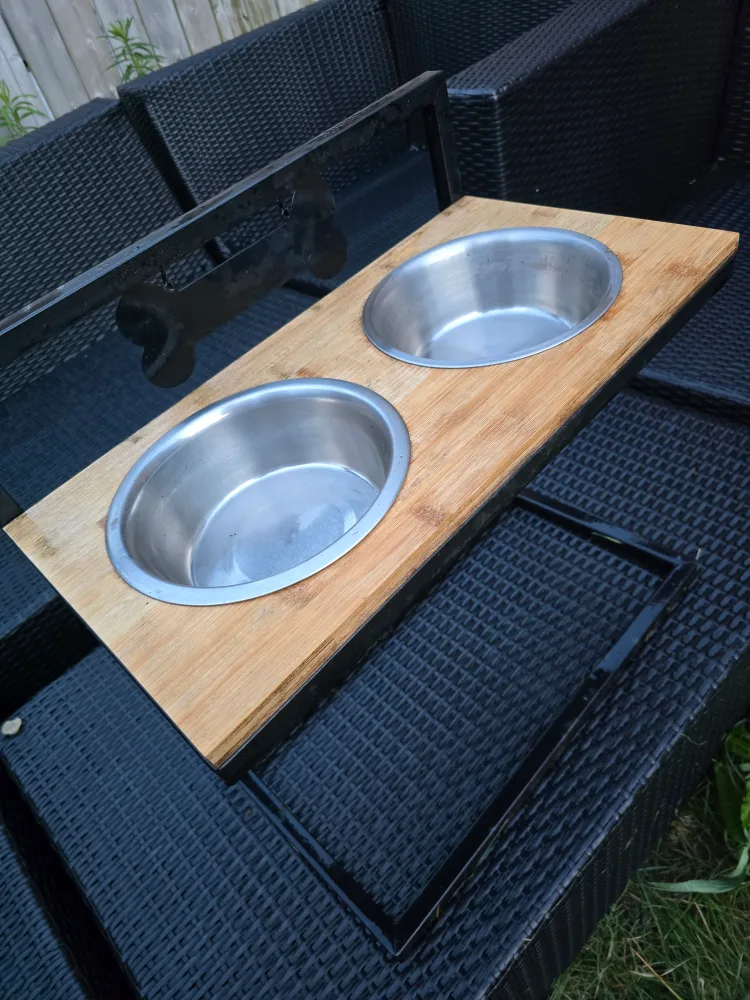 WandiVapet Elevated Double Dog Bowl thumbnail